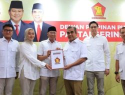 DPP Gerindra Serahkan Rekom B1KWK untuk Pasangan RMD-Jihan di Pilgub Lampung