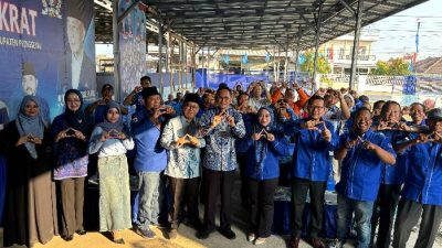 Adi Erlansyah dan Hisbullah Huda Hadiri Rapat Konsolidasi Balonkada, Ketua Demokrat Pringsewu: Kader Siap Tegak Lurus!