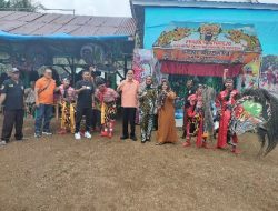 Adi Erlansyah Hadiri Pagelaran Kuda Lumping dalam Rangka HUT ke-13 Pekon Mulyo Rejo Pringsewu
