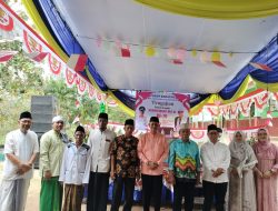 Adi Erlansyah dan Hisbullah Huda Hadiri Pengajian di Pekon Kedaung Pardasuka