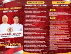Gass Poll,Paslon Syamsudin & A Yulivan Paparkan 21 Program Unggulan Menuju Mesuji Mantul