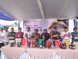 Bea Cukai Sumbagbar Musnahkan Rokok Ilegal dan Miras Senilai Rp25, 7 Miliar