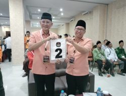 Setelah Diundi, Adi Erlansyah dan Hisbullah Huda Dapat Nomor Urut 2