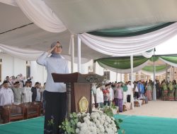 Cawagub dr. Jihan Nurlela Jadi Pembina Upacara Hari Santri Nasional 2024 di Jatiagung