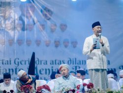 Mirza Syukuran Pelantikan Prabowo Presiden di Lampung Tengah