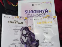 Paduan Suara Mahasiswa Universitas Lampung Raih Prestasi Gemilang di Surabaya World Choir Festival 2024