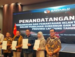 Gencar Sosialisasi Antipolitik Uang, Bawaslu Lampung: Ratusan Ribu APS Disebar