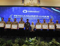 Beri Pelayanan Publik Terbaik, Pemkab Tubaba Raih Penghargaan Dari Ombudsman RI