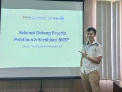 Dosen ITBA DCC Ikuti Sertifikasi BNSP Internet of Things