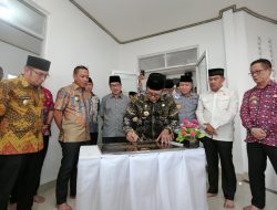 Samsudin Resmikan Masjid Miftahul Jannah  di Komplek Kantor Dispora Lampung