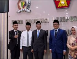 Fraksi Gerindra DPRD Lampung Sambut Kedatangan Gubernur Mirza
