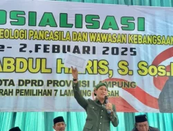 Munir Tanamkan Nilai-nilai Pancasila ke Masyarakat Lampung Tengah