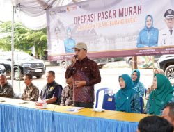 Sambut Idul Fitri, Pemkab Tubaba Gelar Operasi Pasar