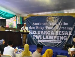 PWI Gelar Santunan dan Buka Puasa Bersama, Dihadiri Gubernur dan Wagub Lampung