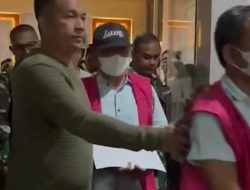 Korupsi Proyek Gerbang Rumah Dinas, Mantan Bupati Lamtim Dawam Rahardjo Masuk Lapas Way Hui