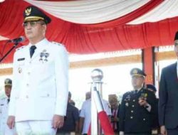 Bupati Tubaba Pimpin Upacara HUT Ke-16 Kabupaten Tubaba