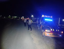 Polsek Tumijajar Gencarkan KRYD Patroli Hunting Pencegahan Tindak Pidana C3, Ciptakan Situasi Aman dan Kondusif