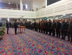 Gubernur Mirza Lantik 59 Pejabat Administrator, Tegaskan Komitmen Pelayanan Publik