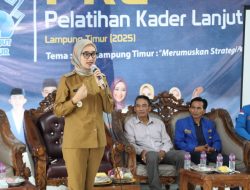Wagub Jihan jadi Pemateri dalam Pelatihan Kader Lanjut PMII Kabupaten Lampung Timur