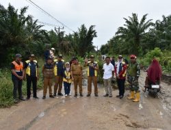 BMBK Lampung Gercep Amankan Ruas Jalan Gunung Sugih–Padang Ratu