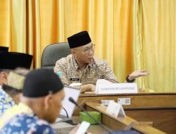 Gubernur Mirza Minta OPD Selaraskan Program Kerja dengan Visi Lampung Maju Menuju Indonesia Emas dan Bersinergi