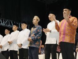 Gubernur Mirza, Ketua MPR RI Ahmad Muzani dan Ribuan Masyarakat Hadiri Tabligh Akbar Ustadz Abdul Somad