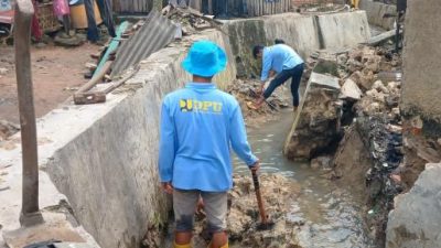 Pemkot Bergerak Cepat Perbaiki Talud Jalan Tirtayasa