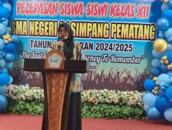 SMAN 01 Simpang Pematang Gelar Sosialisasi Kelulusan Dan Do’a Bersama Siswa Kelas XII