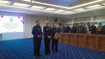 Wagub Jihan Lantik Imam Ghazali Plt Direktur RSUDAM, Lukman Staf Ahli Gubernur