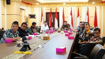 Pj. Sekdaprov Firsada Ikuti Rakor Persiapan PSU Pilkada Pesawaran