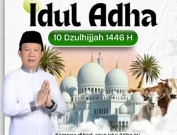 Kepala BPKAD Lampung Marindo Mengajak Momentum Idul Adha Untuk Menebar Kebaikan
