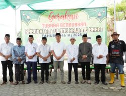 Buka Gerakan Tubaba Berkurban, Bupati Novriwan Apresiasi Kerjasama Semua Pihak