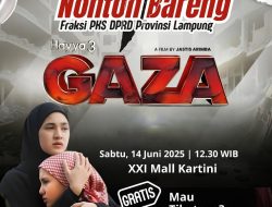Fraksi PKS DPRD Lampung Nobar Film “Hayya 3: Gaza” sebagai Aktivitas Kepedulian Kemanusiaan