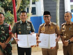 Bukti Nyata Kemitraan Pemerintah dan TNI dalam Menyatukan Tujuan, Pandangan, dan Komitmen Bersama Membangun Lamteng