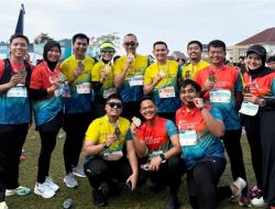 Komitmen Budaya Sehat dan Kolaboratif, Karyawan Anak Usaha Holding Perkebunan Nusantara Meriahkan RBR 2025 di Riau