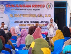 Elly Wahyuni Serap Aspirasi Masyarakat Kali Rejo