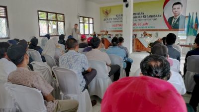 Mustika Bahrum Sosialisasikan Nilai Pancasila dan Realisasikan Perbaikan Jalan Provinsi di Pesawaran
