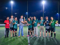 KPU, Bawaslu dan Pewarta Bangun Sinergi Lewat Fun Match Mini Soccer