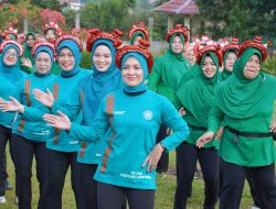 PKK Lampung Rayakan HUT RI di Agropark