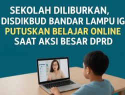 Ada Aksi Besok, Disdikbud Bandar Lampung Terapkan Belajar Daring Sehari