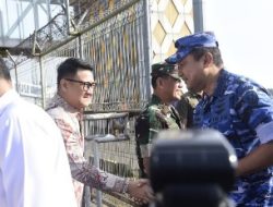 Ketua DPRD Lampung Sambut Kasau dan Wamenhan RI di Lampung Selatan