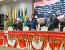 DPRD Lampung Paripurna Jawaban Gubernur atas Pandangan Fraksi Perubahan APBD 2026