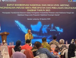 Pemprov Lampung dan Bank Indonesia Perkuat Ekonomi Lewat Rakorda TPID-TP2DD 2025