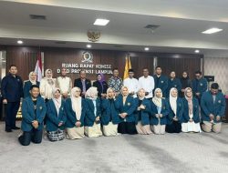 Komisi V DPRD Lampung Terima Mahasiswa Magister FKIP Unila