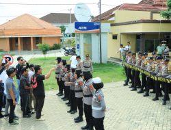Polres Tulang Bawang Barat Laksanakan Latihan Sispam Mako,Tingkatkan Kesiapsiagaan Personil