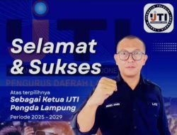 Andres Afandi Pimpin IJTI Lampung Periode 2025-2029
