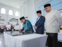 Masjid Raya Al-Bakrie Diresmikan, Jadi Ikon Baru Lampung
