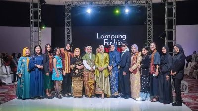 Lampung Fashion Tendance 2025 Dibuka, Desainer Dunia Ramaikan Panggung