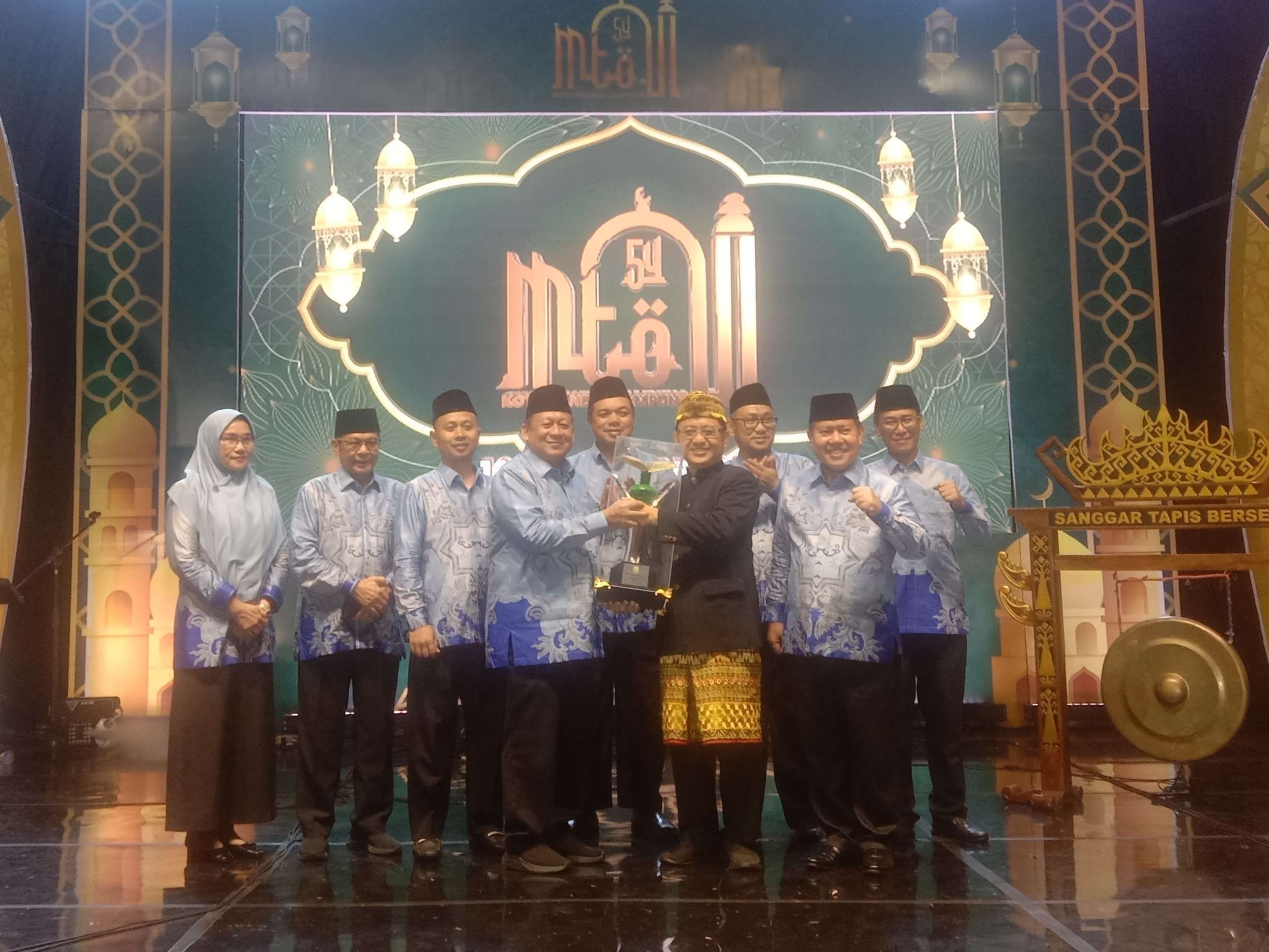 Kecamatan Rajabasa meraih Juara Umum pada perhelatan MTQ ke-54 tingkat kota Bandar Lampung yang diselenggarakan dari tanggal 10 hingga 14 Oktober 2025