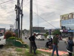 Pemkot Rutin Lakukan Penertiban Jaringan Kabel Fiber Optik